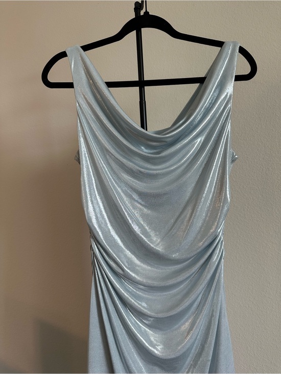 Kensie Dresses & Skirts - Kensie Light Blue Satin Dress